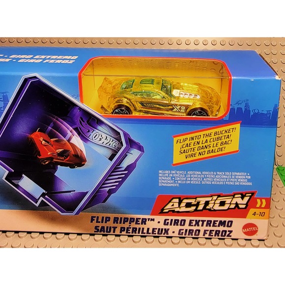 Hot Wheels FLIP‎ Ripper Action Play Set with Exclusive Vehicle New & Sealed - Picture 2 of 5